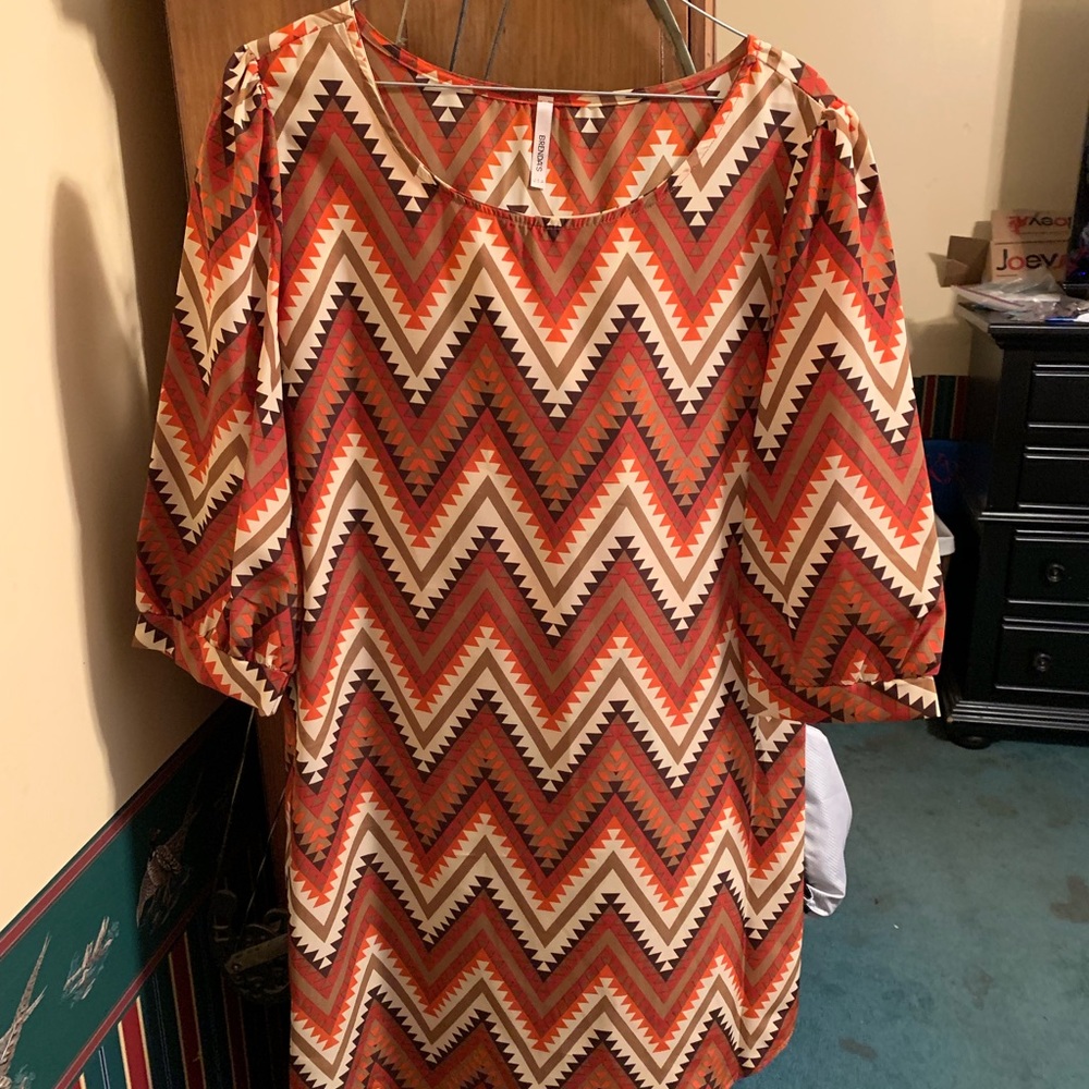 Cute chevron dress/tunic